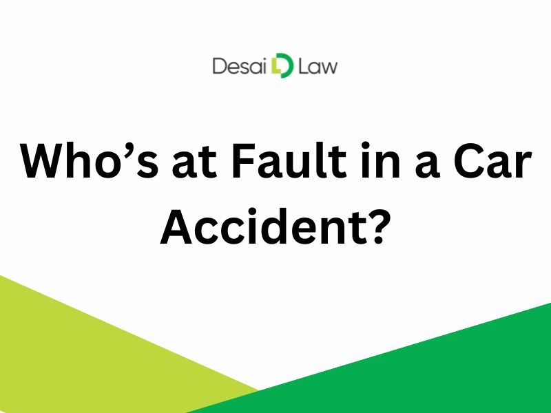 Who’s at Fault in a Car Accident?